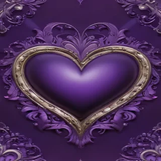 heart purple wallpaper