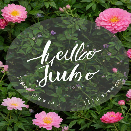 hello june images