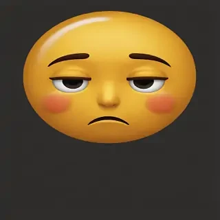 sad face emoji png