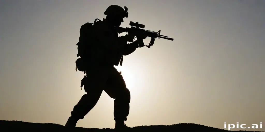 soldier silhouette