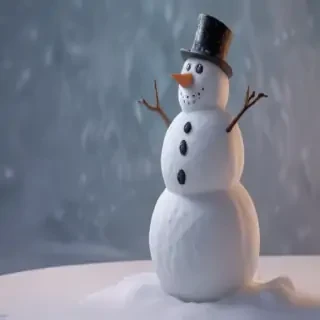 png snowman