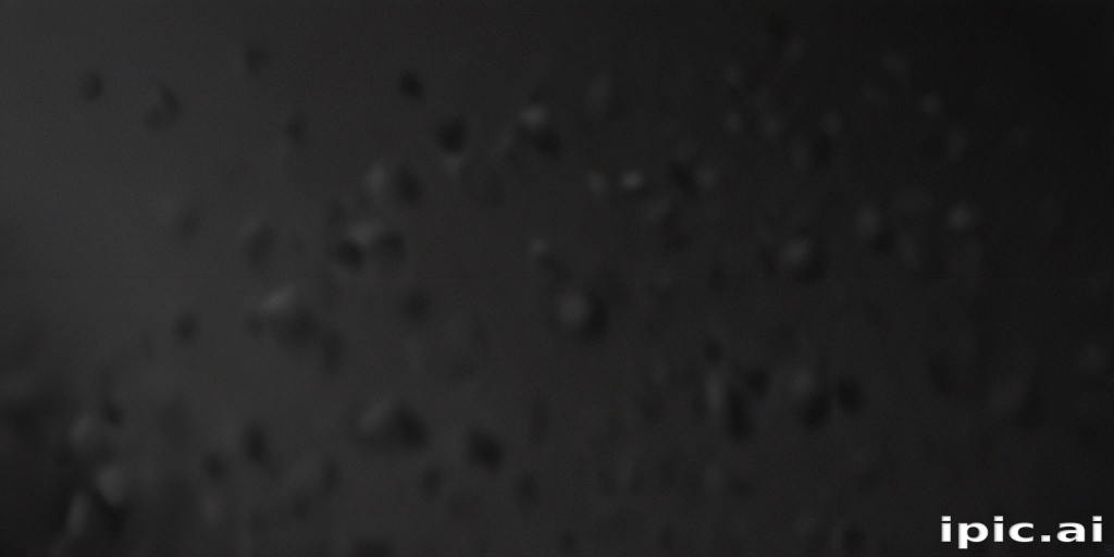 Abstract Black Background with Subtle Textures and Water Droplets for ...