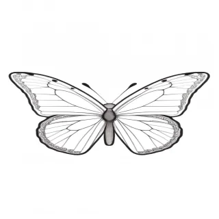 butterfly outline png