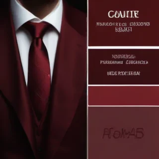 maroon aesthetic