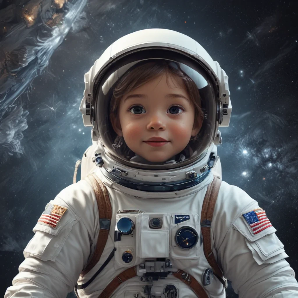 astronaut cartoon