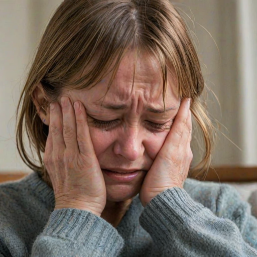 picture of someone crying