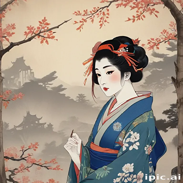 ukiyo e wallpaper