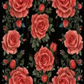 rose border png