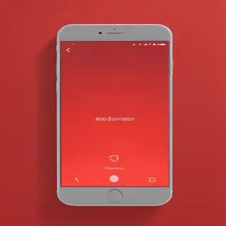 red lockscreen