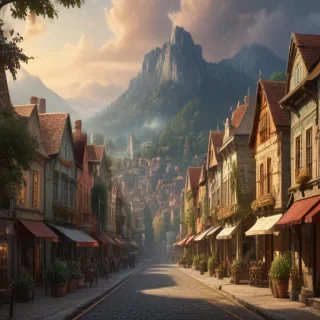 town background