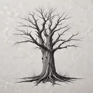 dead tree drawings