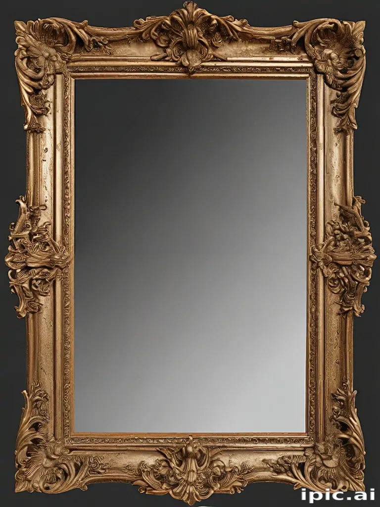 mirror frame png