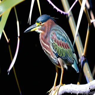 green heron