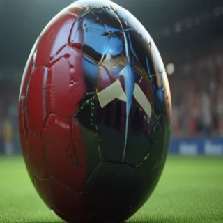 transparent football