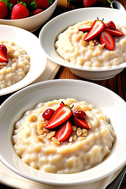 rice pudding with sweetened condensed milk