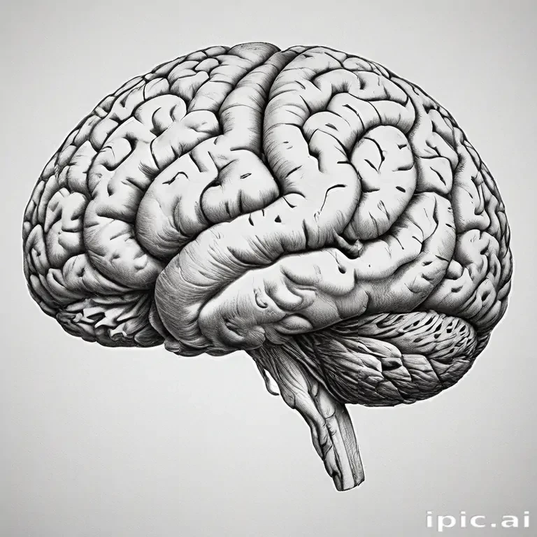 brain pictures drawing