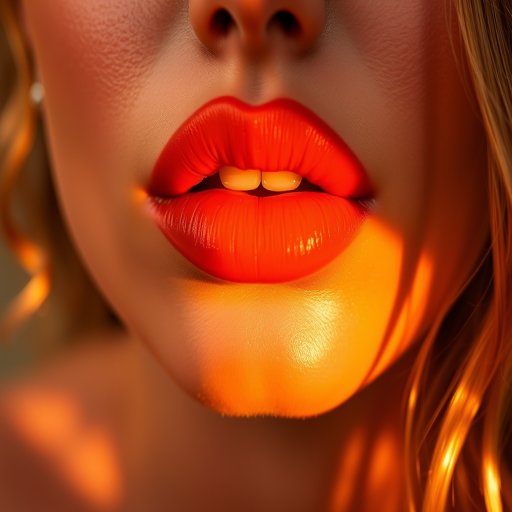 Sun-kissed terracotta lips evoke warmth and earthiness, featuring a creamy matte texture that complements golden-hour lighting