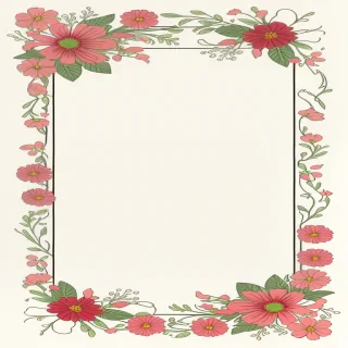 floral border clip art