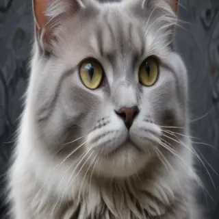 grey cat