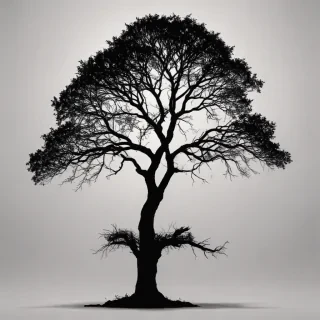 tree silhouette png