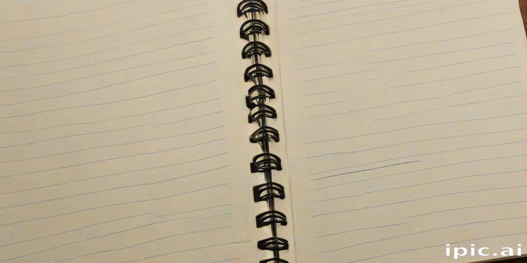 notebook paper image