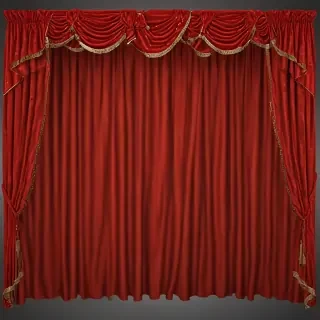 red curtain png