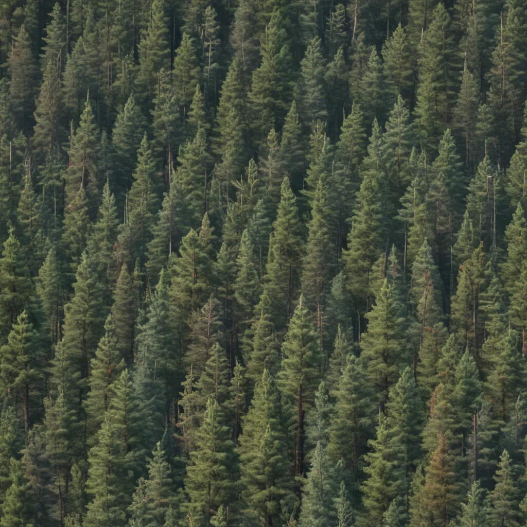 pine trees transparent background