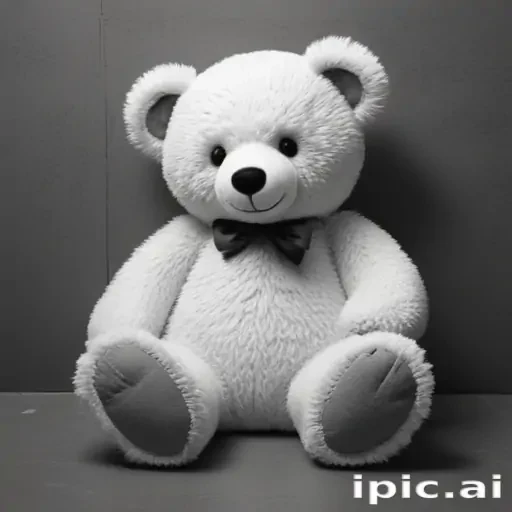 teddy bear clipart black and white