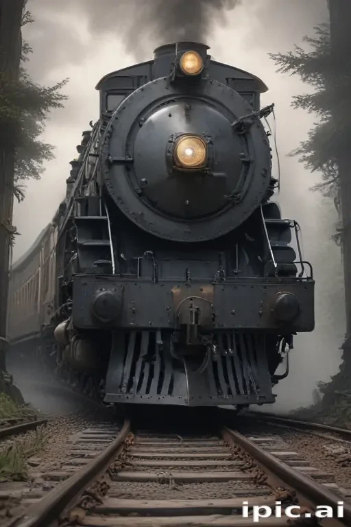 train drawing