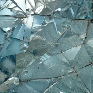 broken glass texture