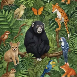 rainforest animals