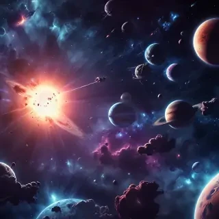 space wallpaper phone