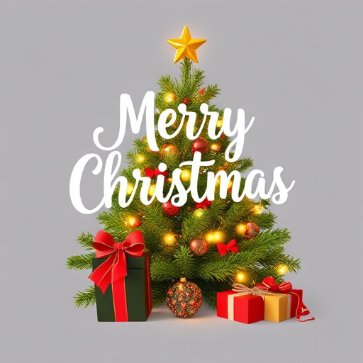 merry christmas png transparent