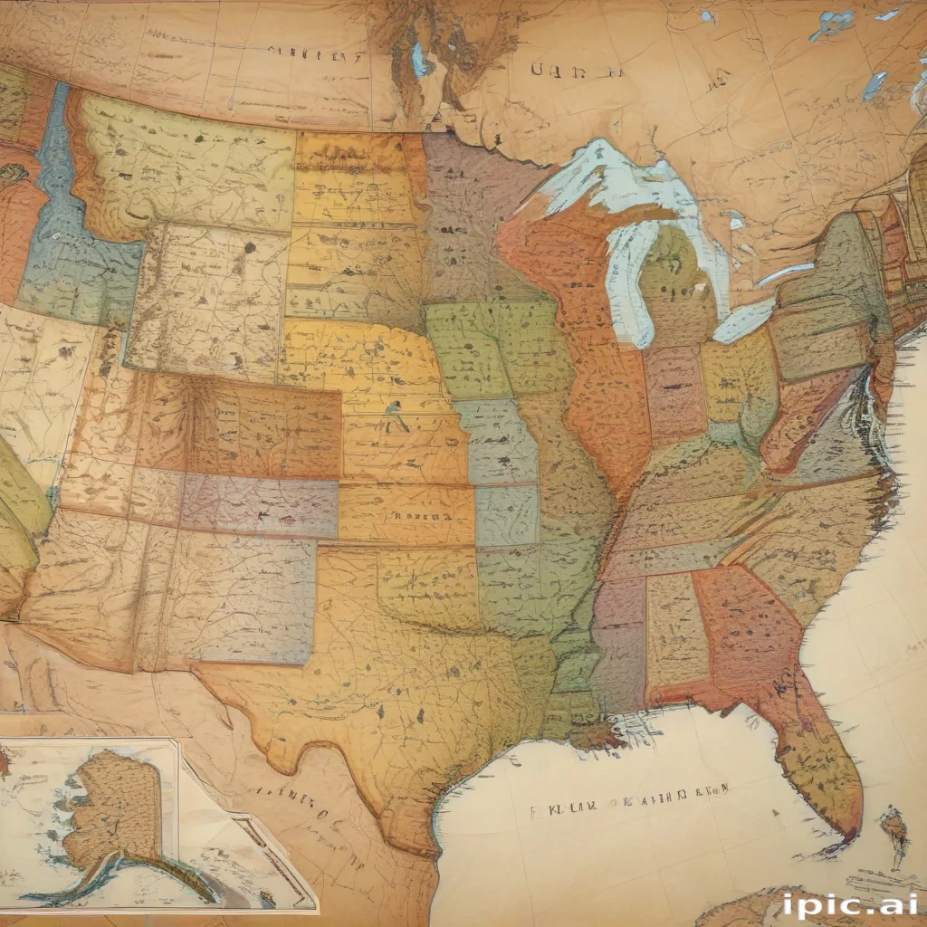 map of usa