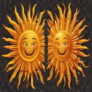 cartoon sun png
