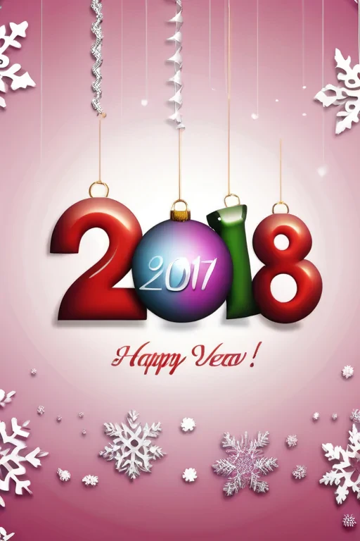 happy new year cute wallpaper