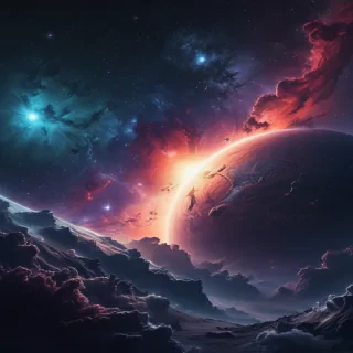 iphone wallpaper space