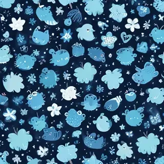 cute backgrounds blue