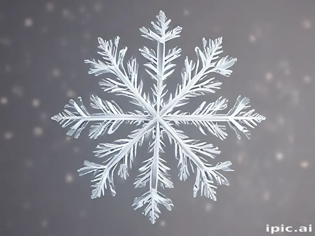 snowflake clipart with transparent background