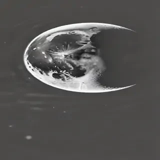 moon sketch