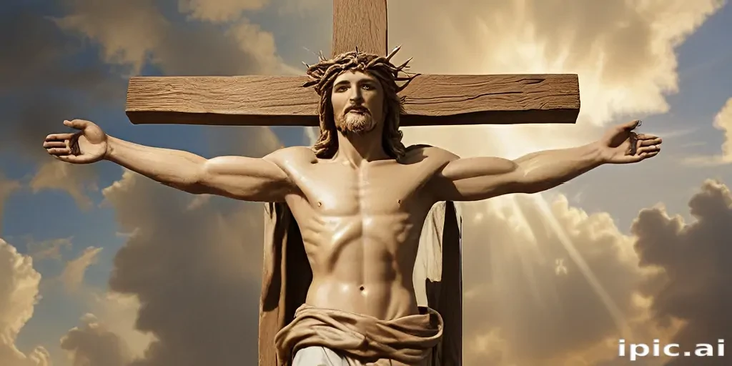 images of jesus christ cross