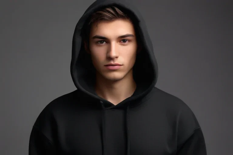 black hoodie mockup png