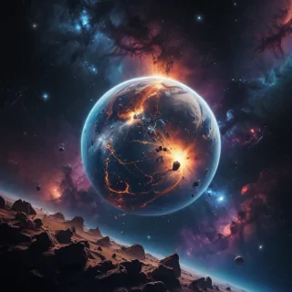 iphone space wallpaper