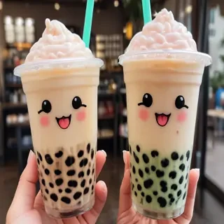 boba tea cute