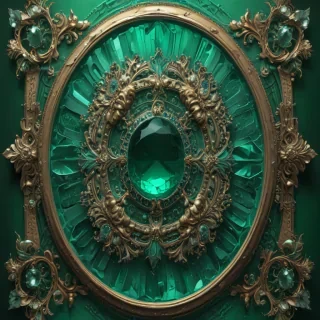 emerald green bg