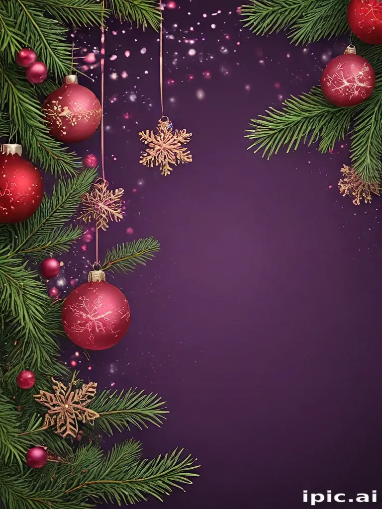pretty christmas background