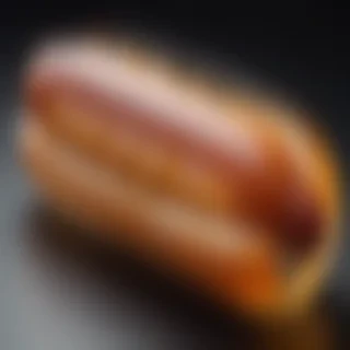 transparent hot dog
