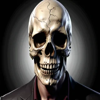 skull face png