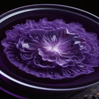 purple cute