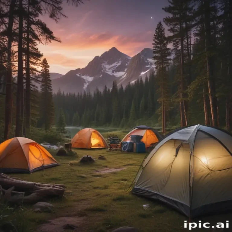 camping background
